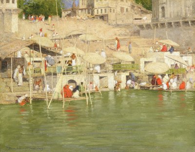Benares, ca. 1901 von Mortimer Ludington Menpes